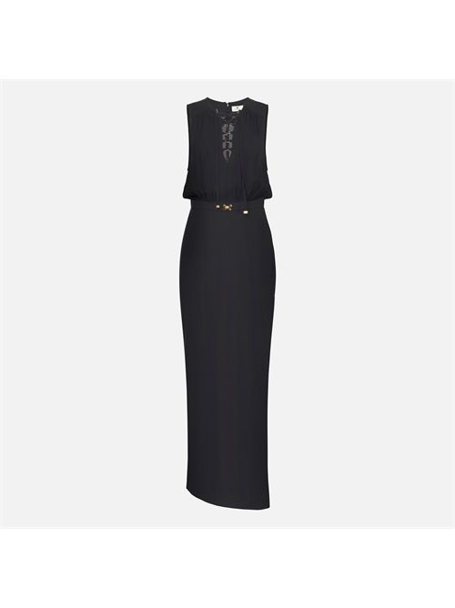 abito donna nero ELISABETTA FRANCHI | ABR3851E2/110